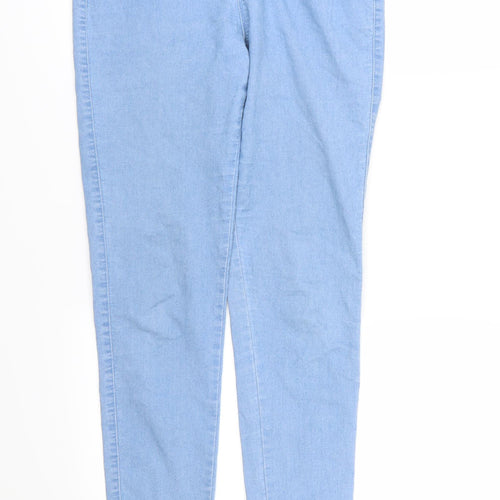Denim & Co. Womens Blue  Denim Jegging Jeans Size 10 L30 in