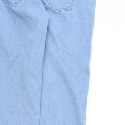 Denim & Co. Womens Blue  Denim Jegging Jeans Size 10 L30 in