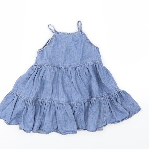 NEXT Girls Blue  Denim A-Line  Size 18-24 Months