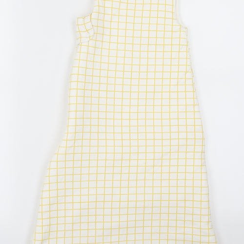 Marks and Spencer Baby White Striped Jersey  Bodysuit Size 0-3 Months  - Sleeping bag