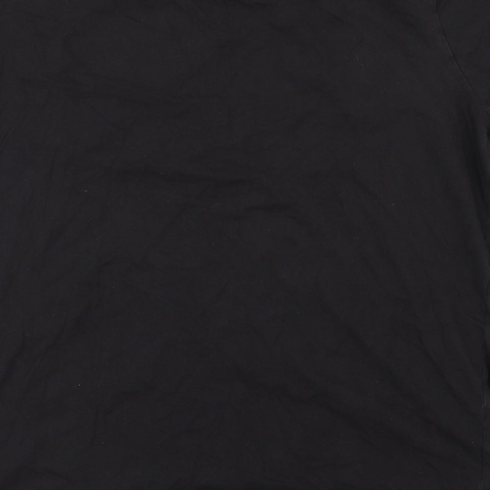 Cedar Wood State Mens Black  Jersey  T-Shirt Size XL  - Dark city nights