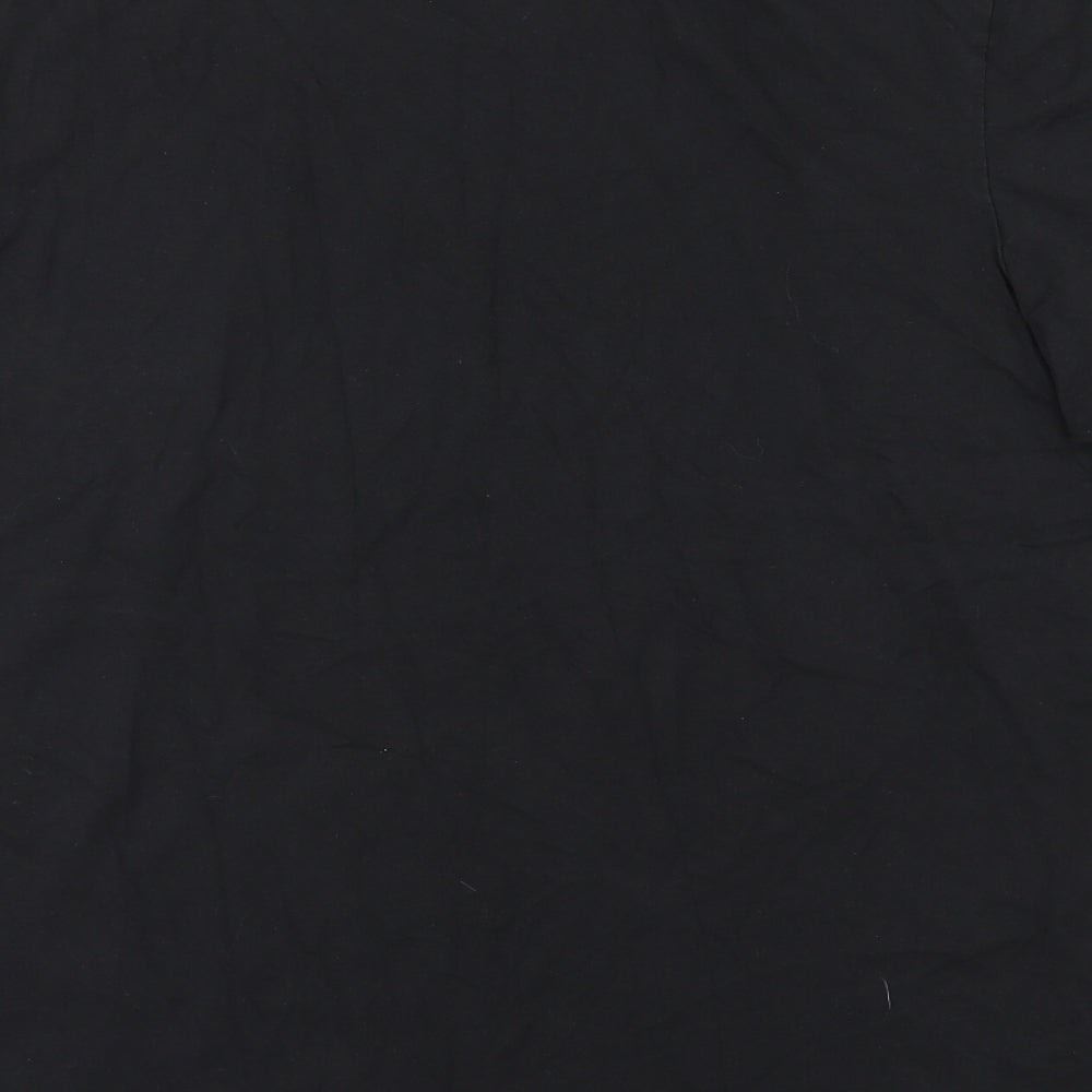 adidas Mens Black  Jersey  T-Shirt Size XL