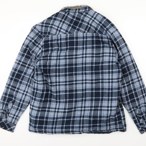 Trespass Mens Blue Striped  Jacket  Size 2XL