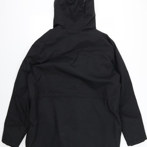 Primark Mens Black   Overcoat Coat Size XL