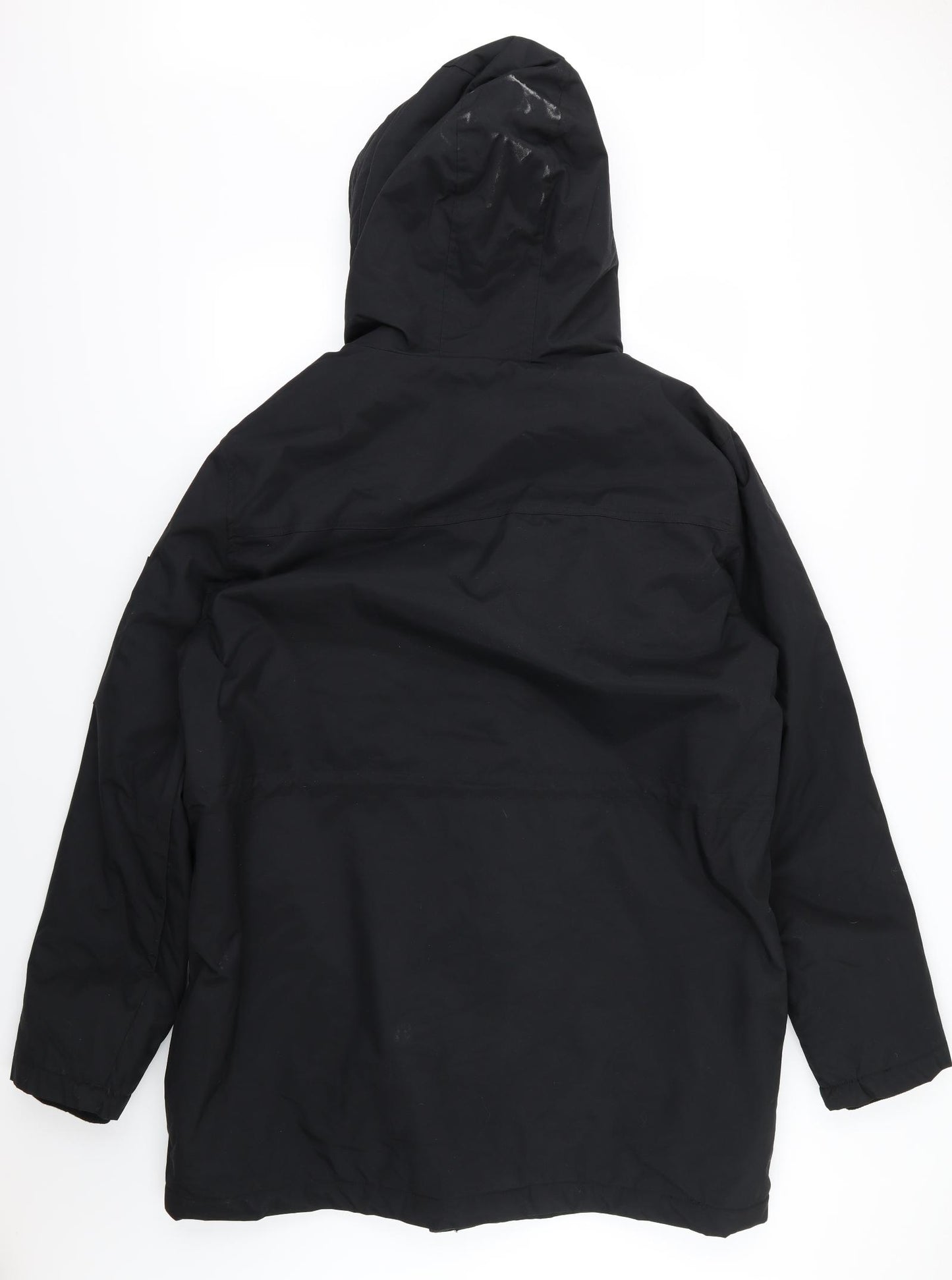 Primark Mens Black   Overcoat Coat Size XL