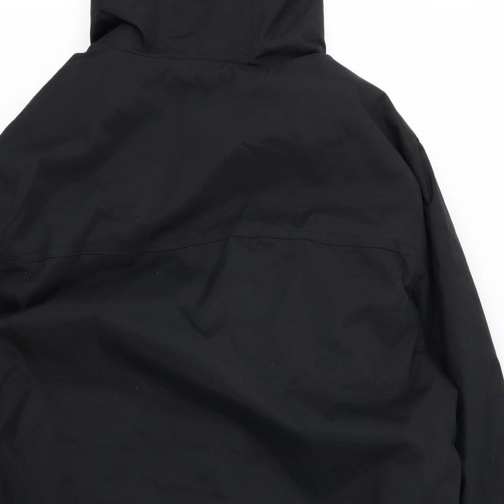 Primark Mens Black   Overcoat Coat Size XL