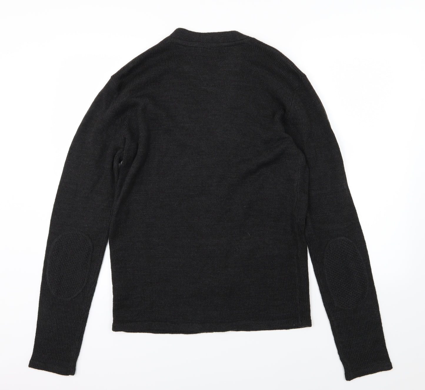 Fluid Womens Grey  Knit Cardigan Jumper Size L