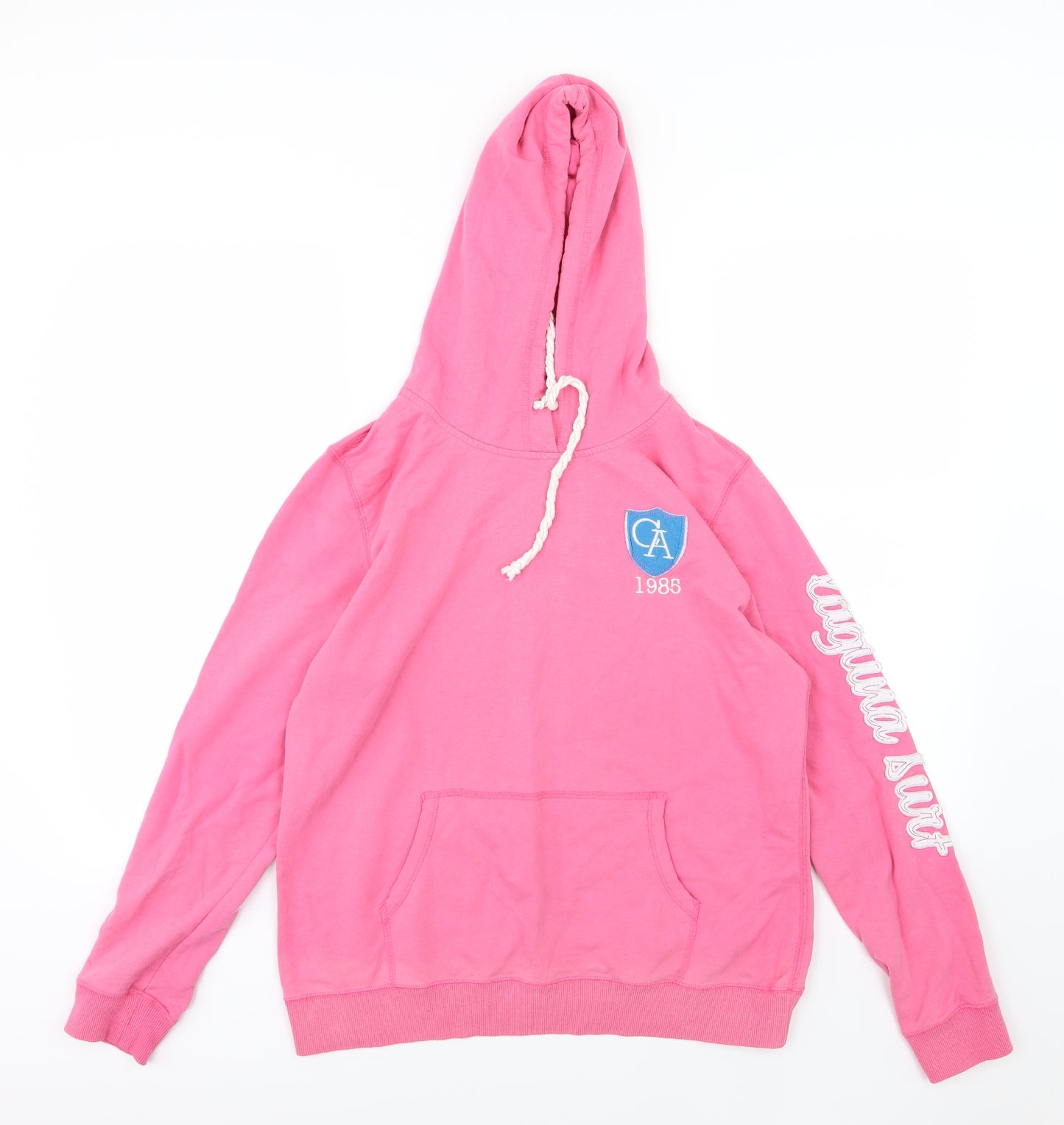 Papaya Womens Pink  Jersey Pullover Hoodie Size 16