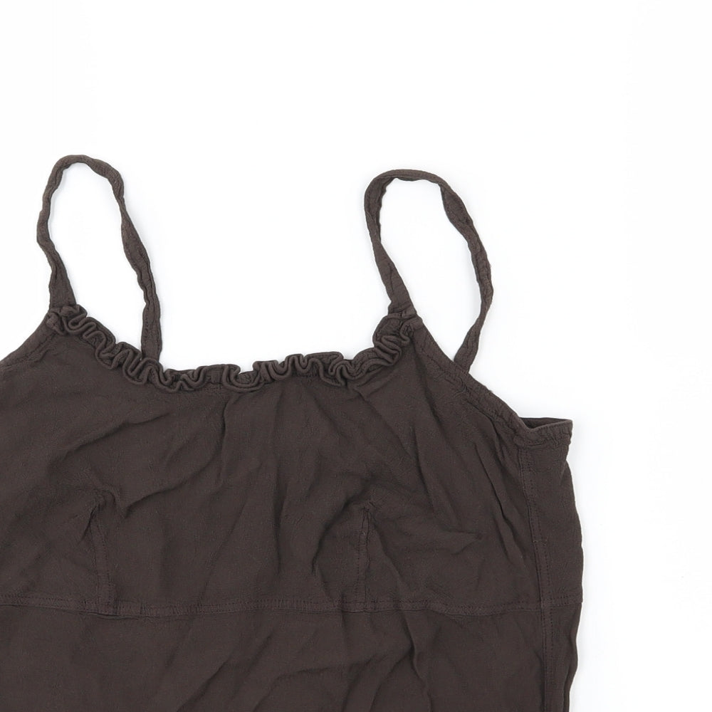 Principles Womens Brown   Camisole Blouse Size 10