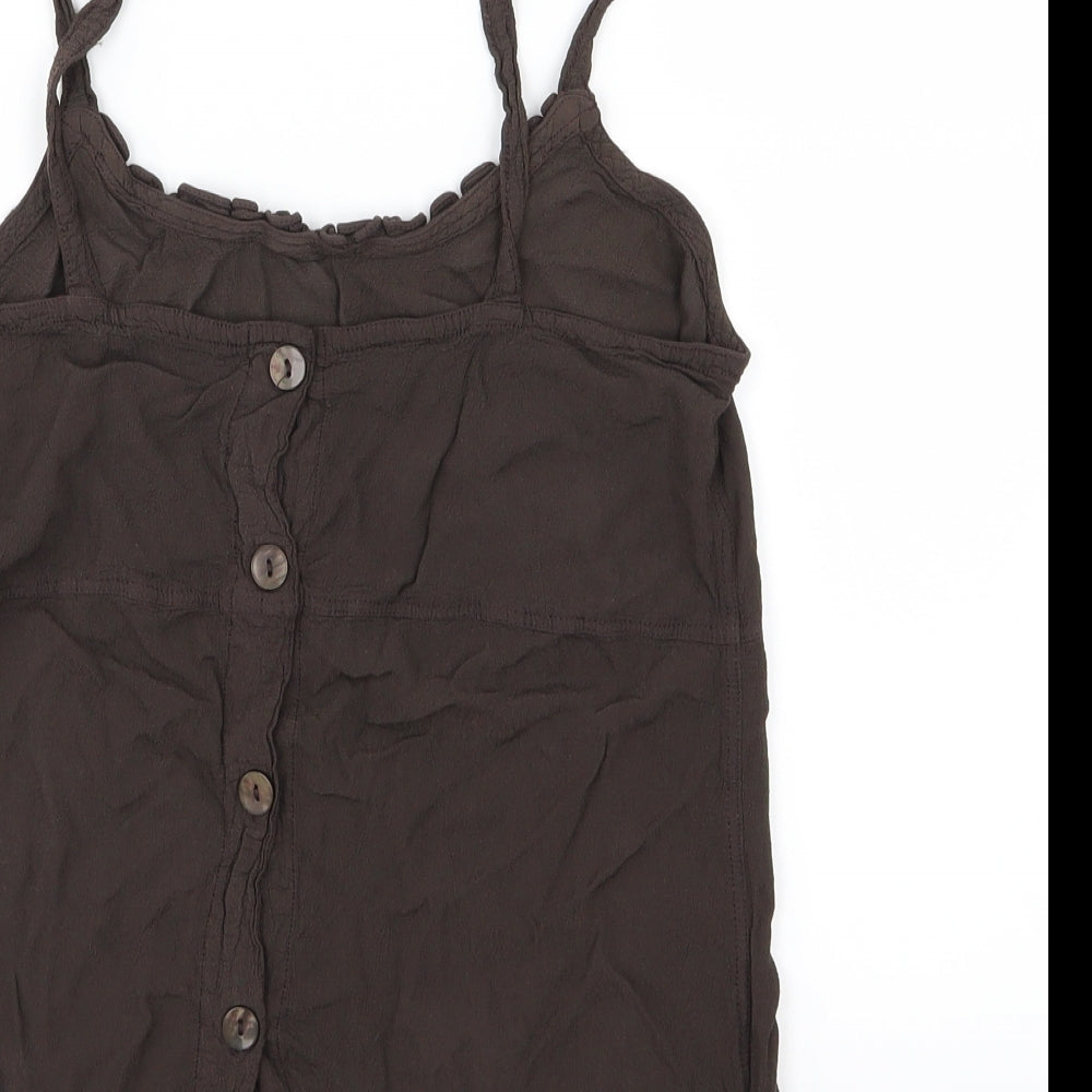 Principles Womens Brown   Camisole Blouse Size 10