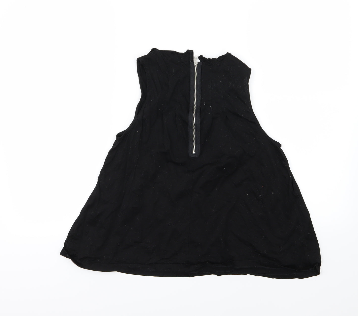 Gap Womens Black  Woven Basic Tank Size M