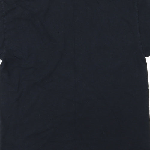 Topshop Womens Black  Jersey Basic T-Shirt Size M  - merci