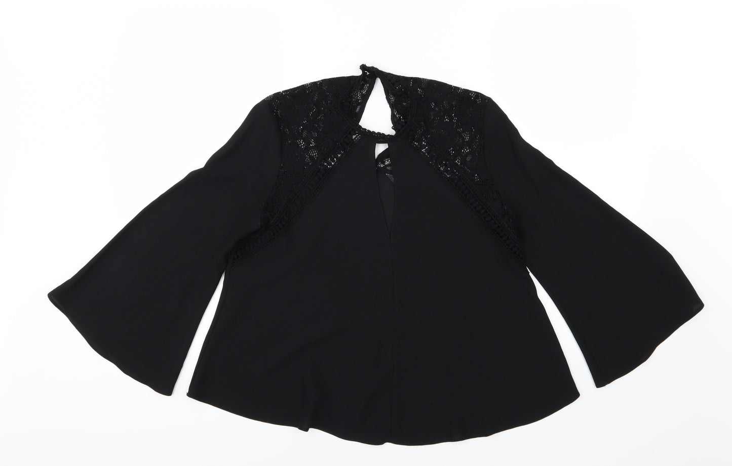 Miss Selfridge Womens Black   Basic Blouse Size 8