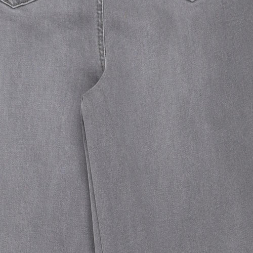 TU Womens Grey  Denim Skinny Jeans Size 16 L26 in