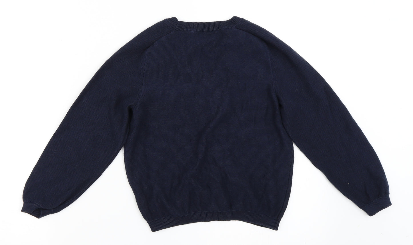 NEXT Boys Blue   Cardigan Jumper Size 5-6 Years