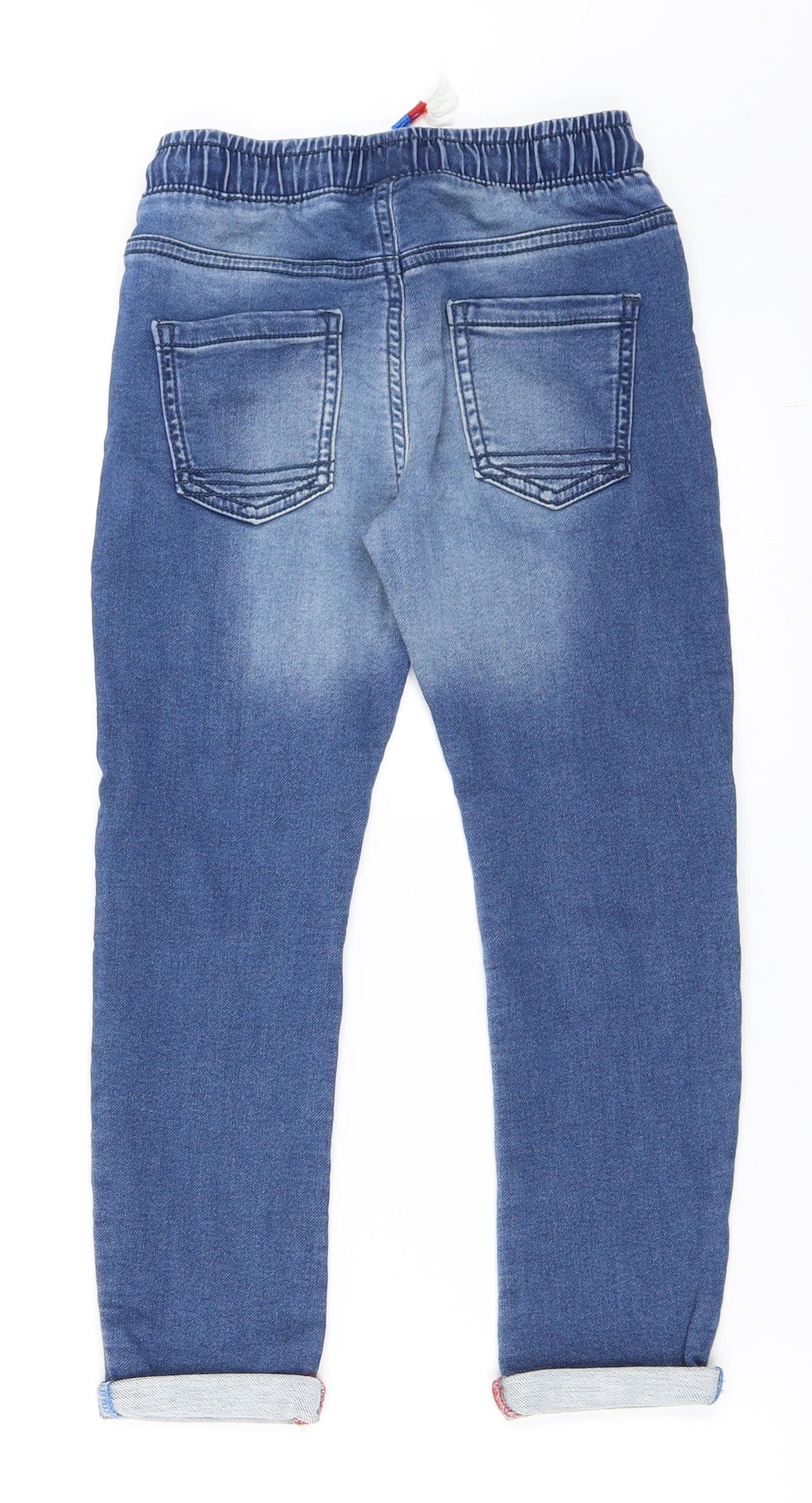 F&F Boys Blue  Denim Straight Jeans Size 5-6 Years