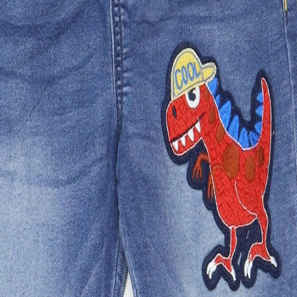 F&F Boys Blue  Denim Straight Jeans Size 5-6 Years