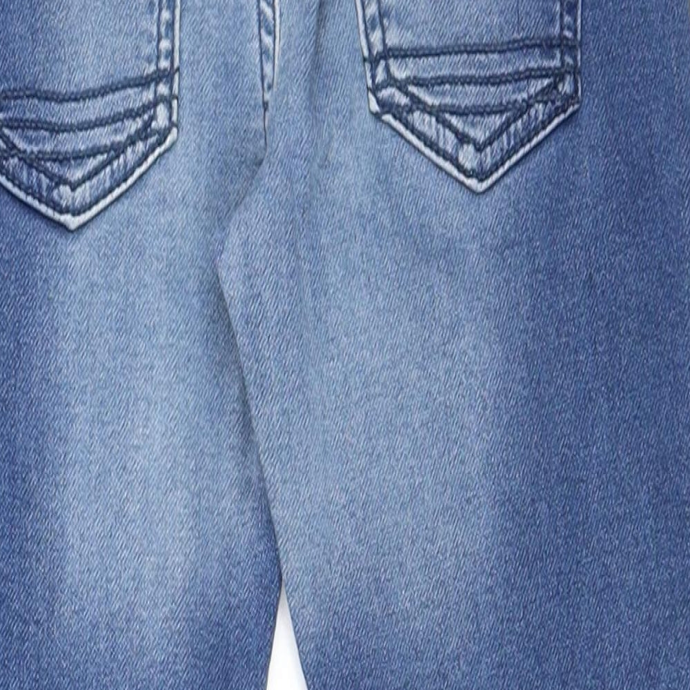 F&F Boys Blue  Denim Straight Jeans Size 5-6 Years