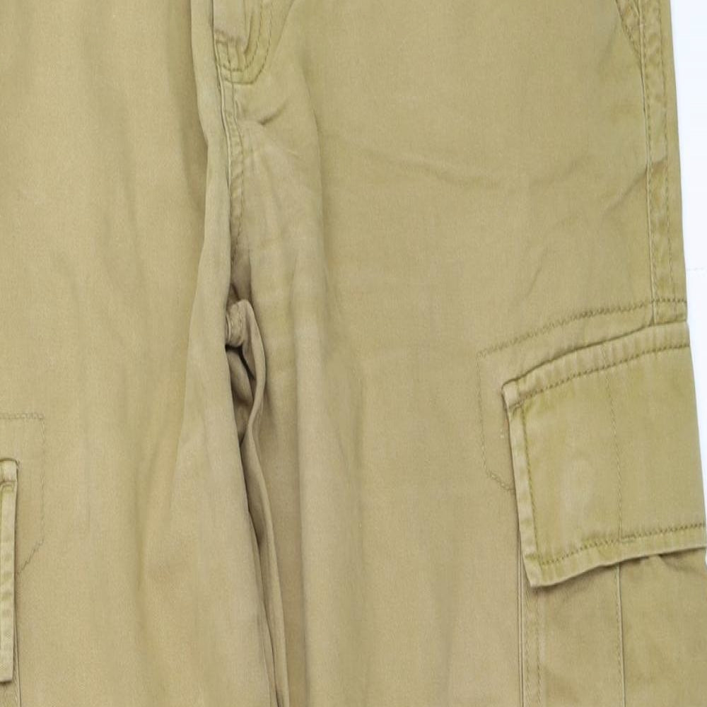 BHS Mens Beige   Cargo Trousers Size 34 in L31 in