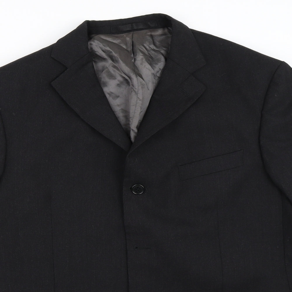 Marks and Spencer Mens Black   Jacket Blazer Size 40