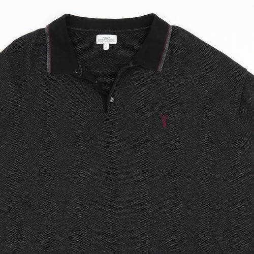NEXT Mens Black    Polo Size 3XL