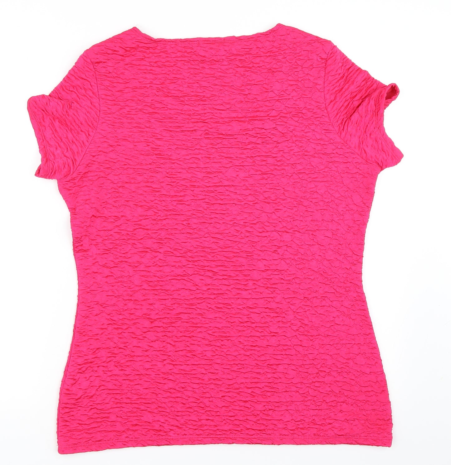 Soon Womens Pink   Basic T-Shirt Size 16