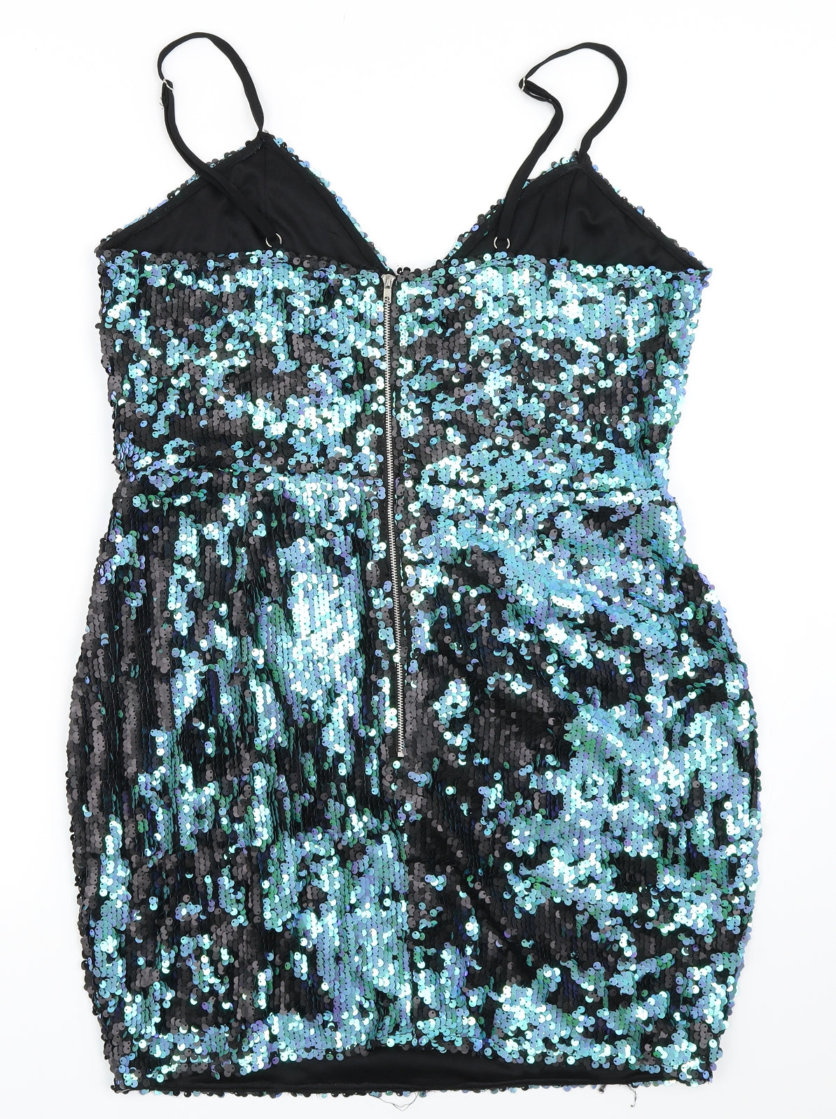 PRETTYLITTLETHING Womens Green   Shift  Size 16