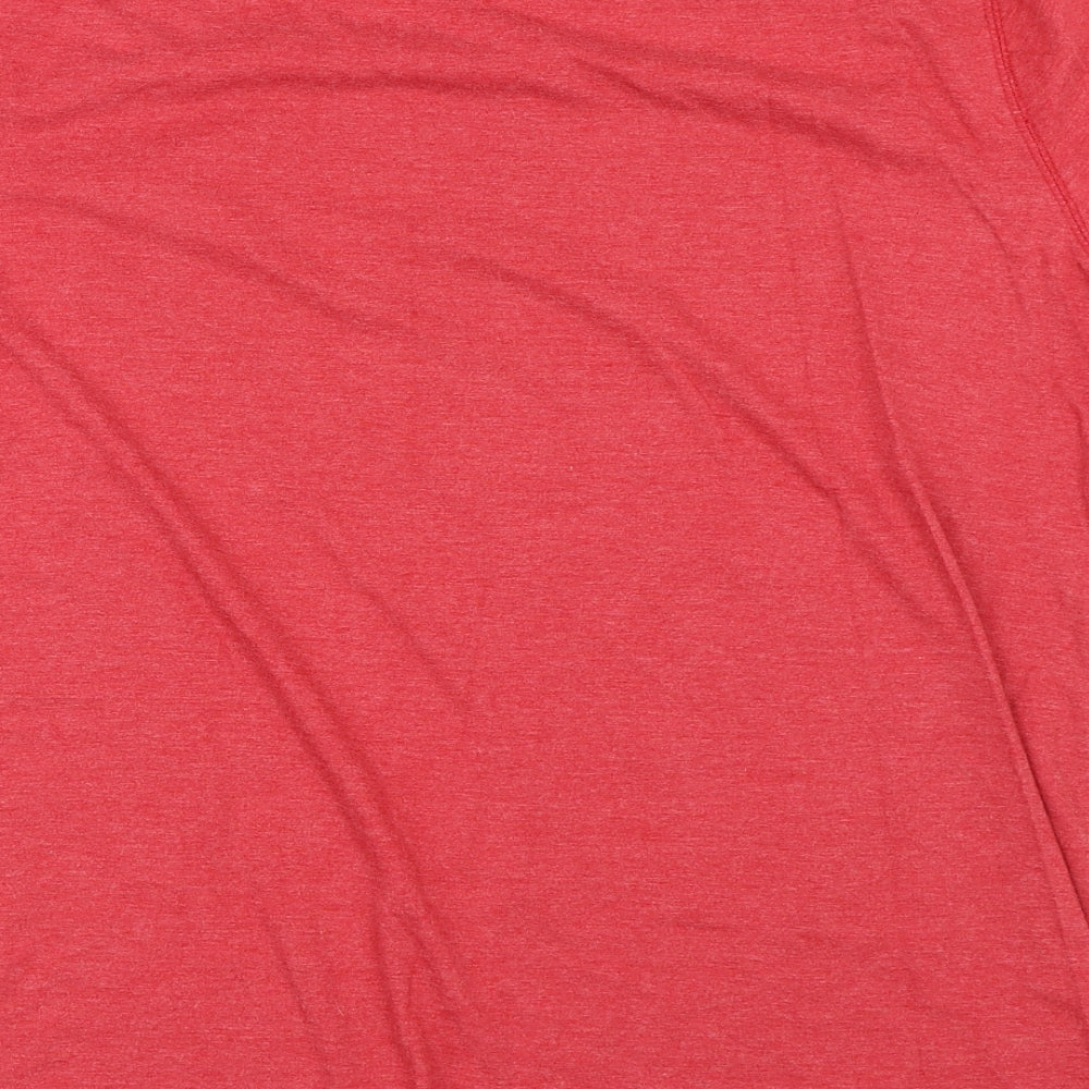 George Mens Red    T-Shirt Size L  - Volkswagen