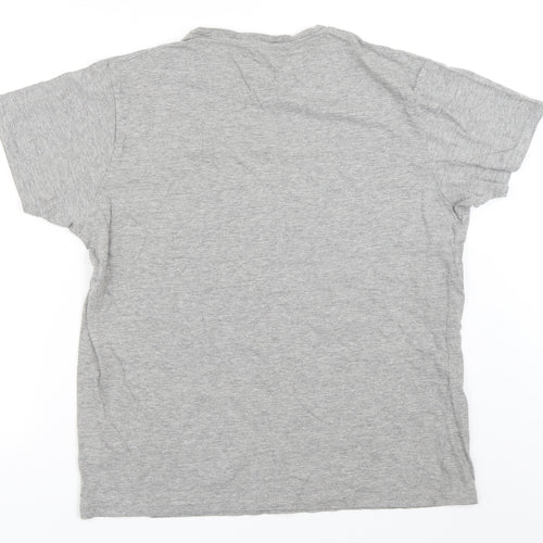 Cedar Wood State Mens Grey    T-Shirt Size L