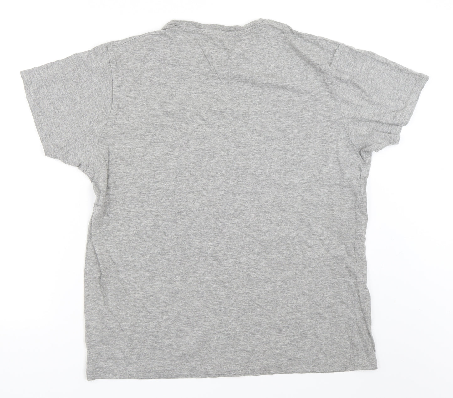 Cedar Wood State Mens Grey    T-Shirt Size L