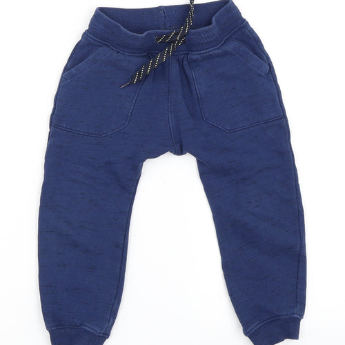 Matalan Boys Blue   Jogger Trousers Size 3-4 Years
