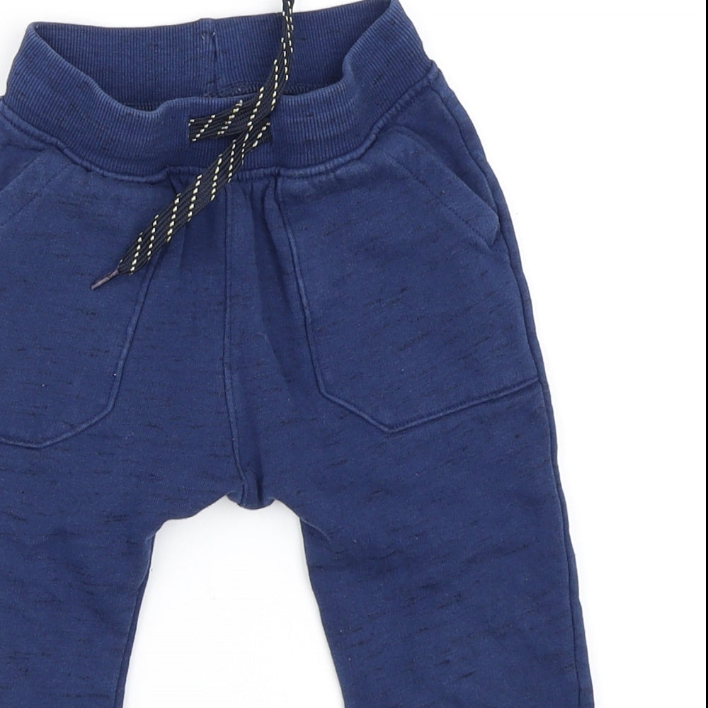 Matalan Boys Blue   Jogger Trousers Size 3-4 Years
