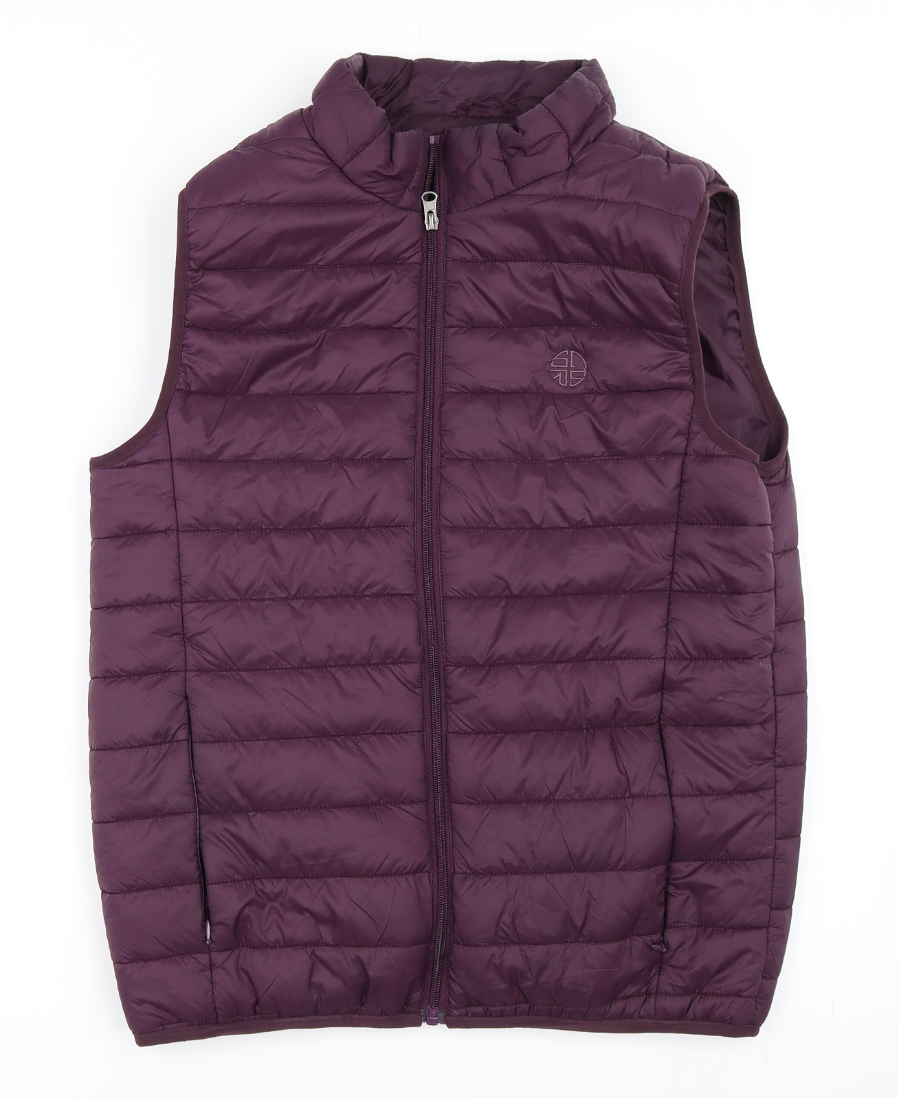 Soul Star Mens Purple   Gilet Coat Size S