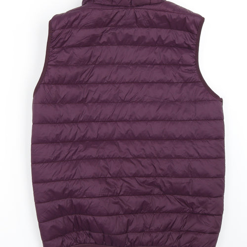Soul Star Mens Purple   Gilet Coat Size S