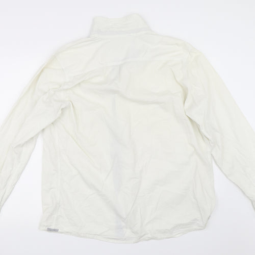 George Mens White    Button-Up Size XL