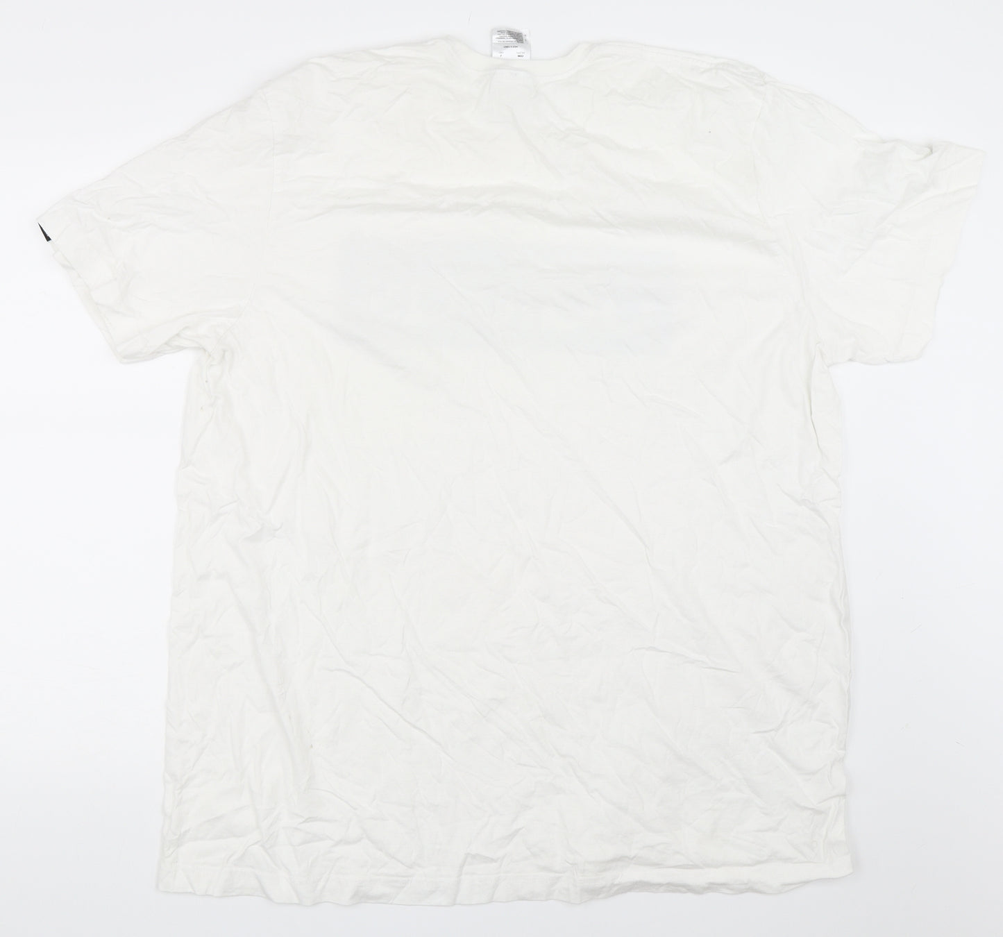 adidas Mens White    T-Shirt Size 2XL