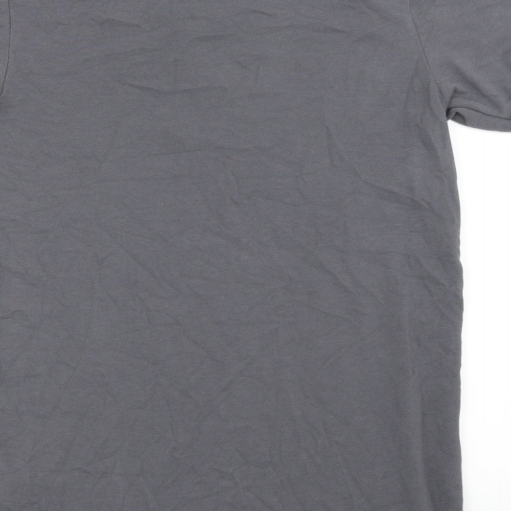 adidas Womens Grey   Basic Polo Size S