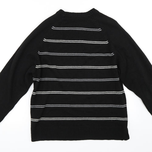 Cutting Edge Mens Black   Pullover Jumper Size L