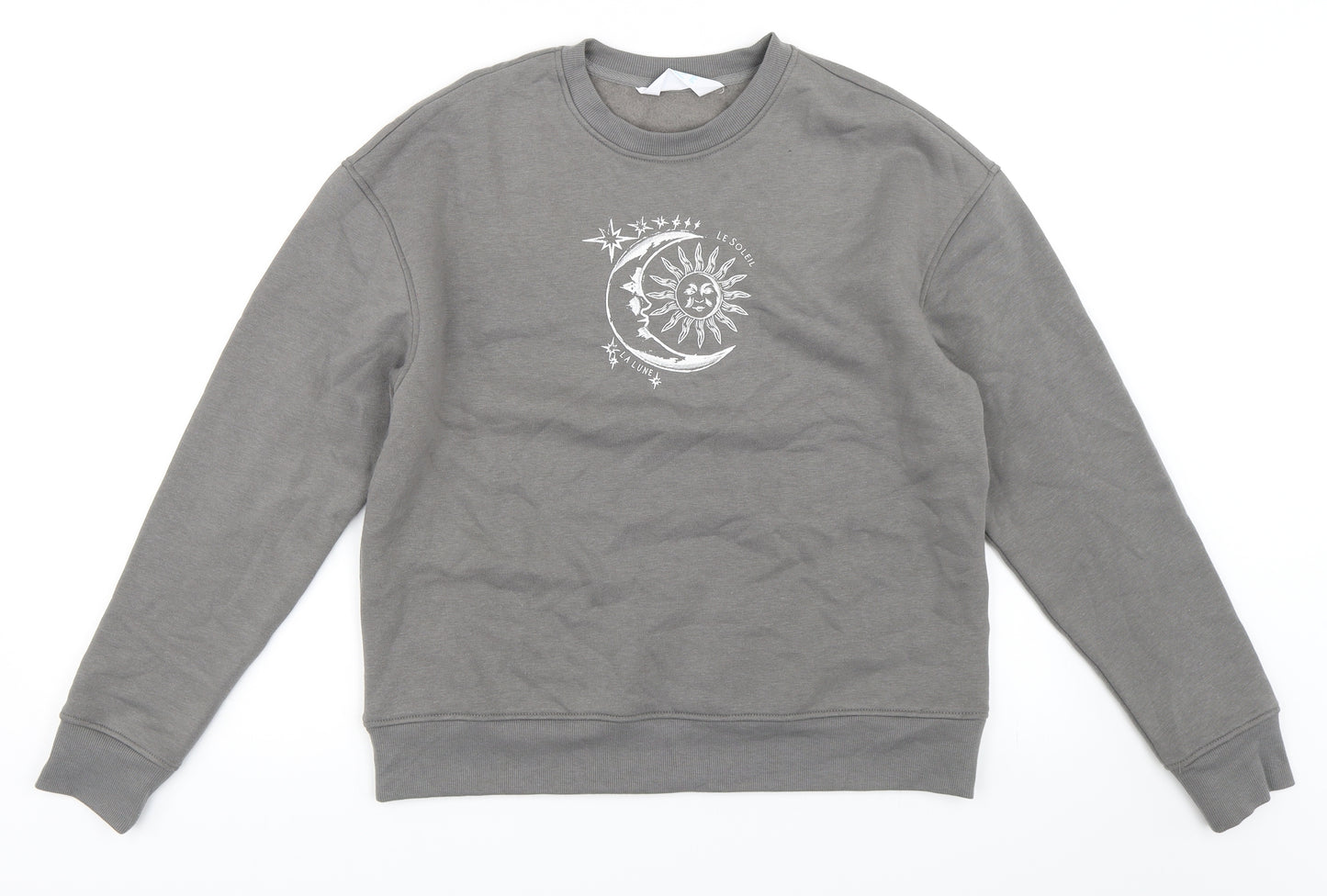 Primark Womens Grey   Pullover Sweatshirt Size XS