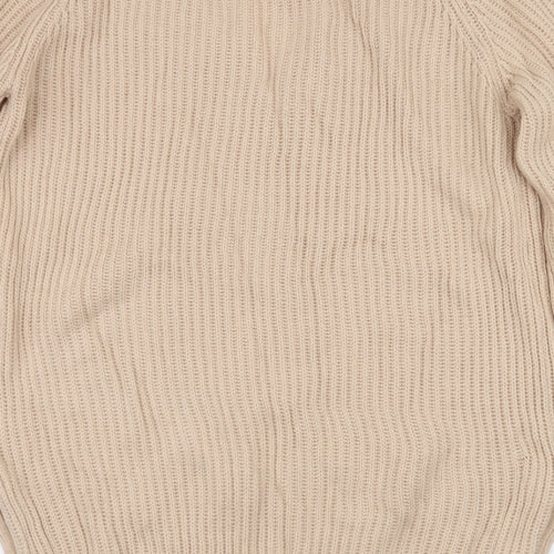 Society 8 Womens Pink  Knit Pullover Jumper Size 10