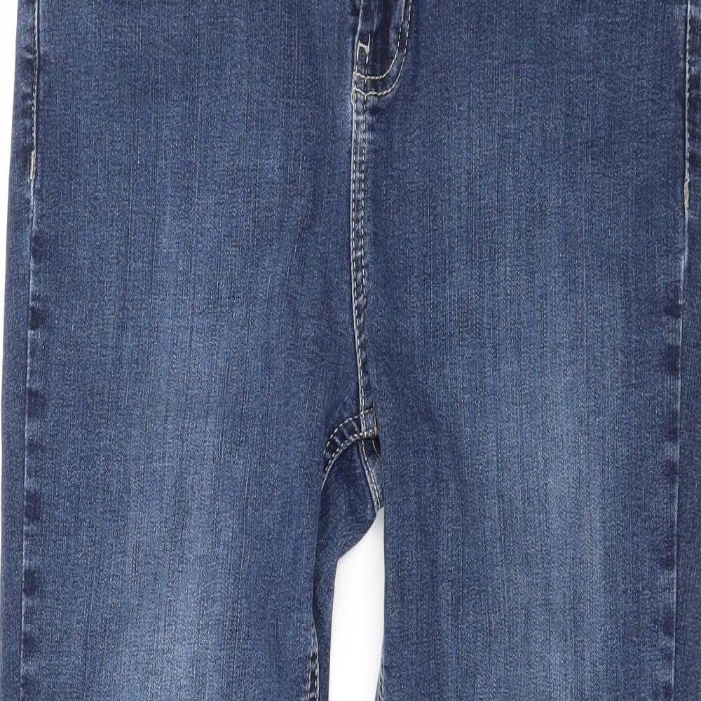 Per Una Womens Blue  Denim Skinny Jeans Size 12 L27 in