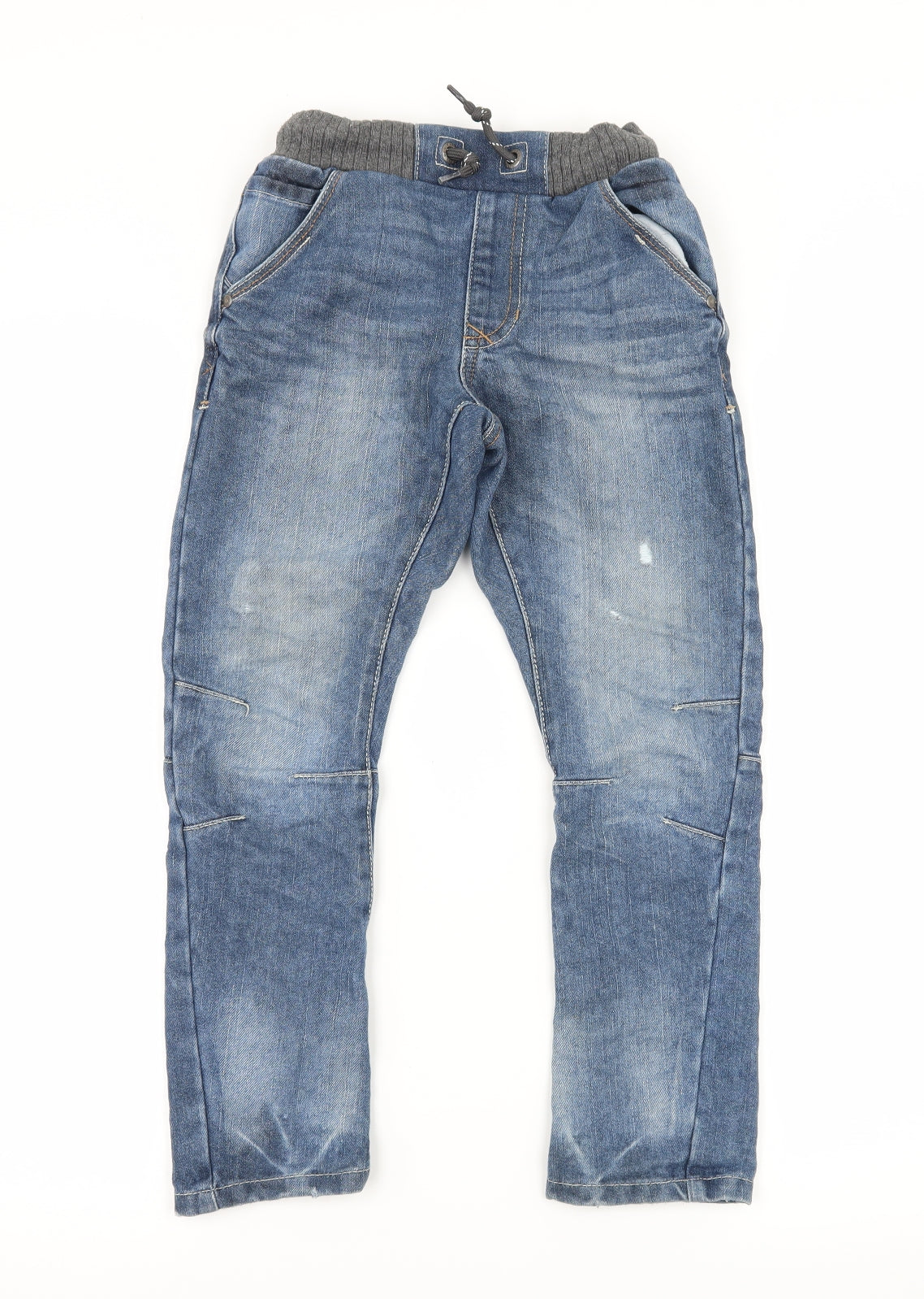 George Boys Blue  Denim Straight Jeans Size 7-8 Years