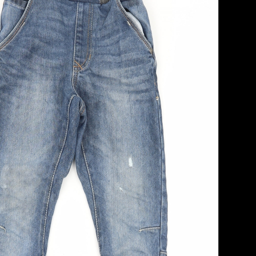 George Boys Blue  Denim Straight Jeans Size 7-8 Years