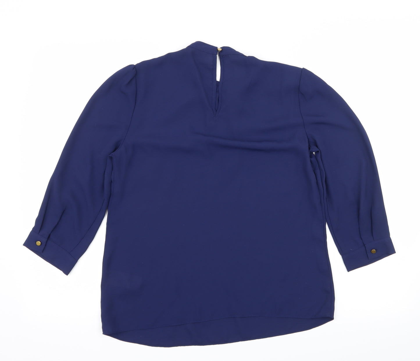 Oasis Womens Blue   Basic Blouse Size 10