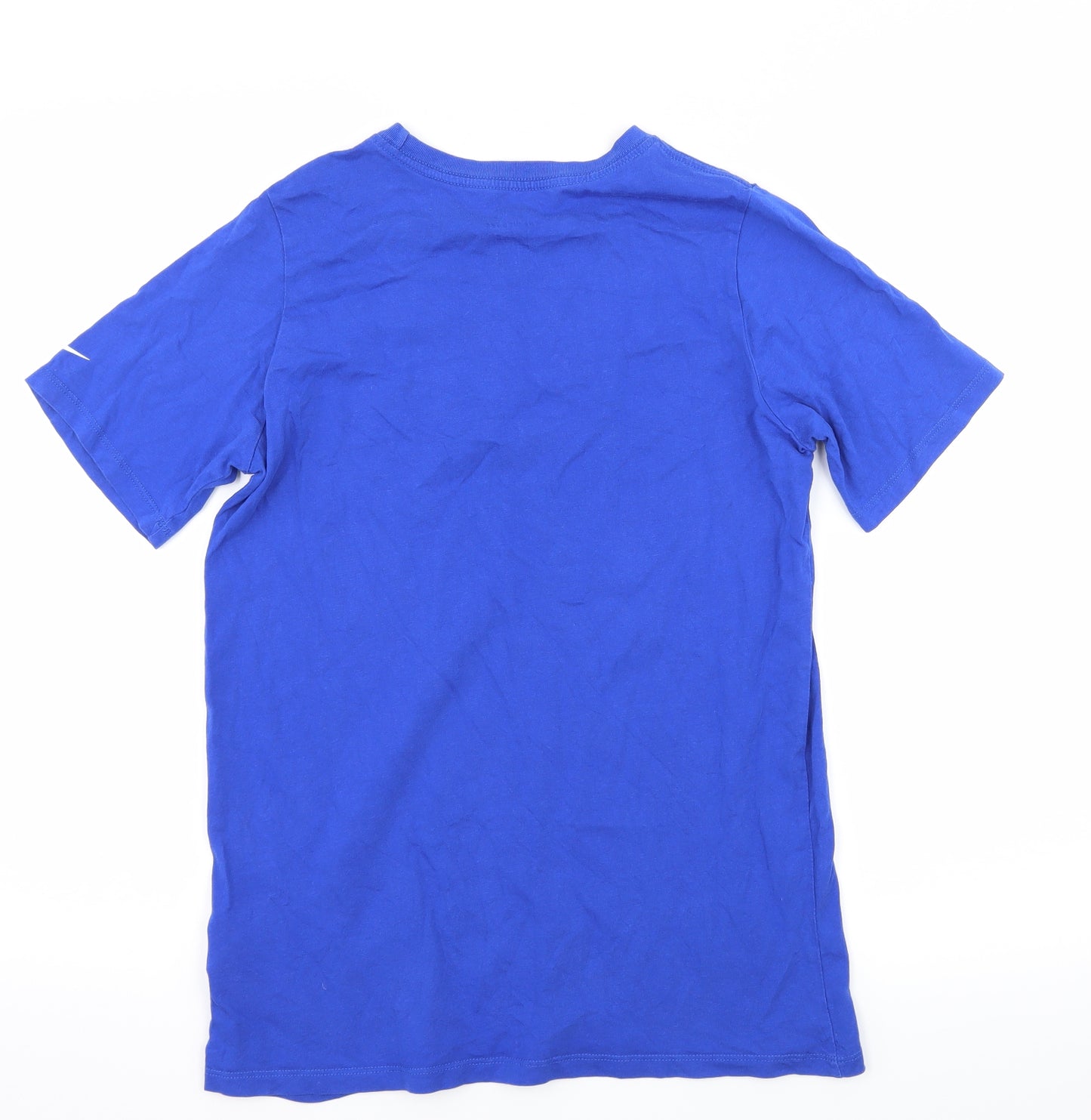 Nike Boys Blue  Jersey Basic T-Shirt Size 13 Years
