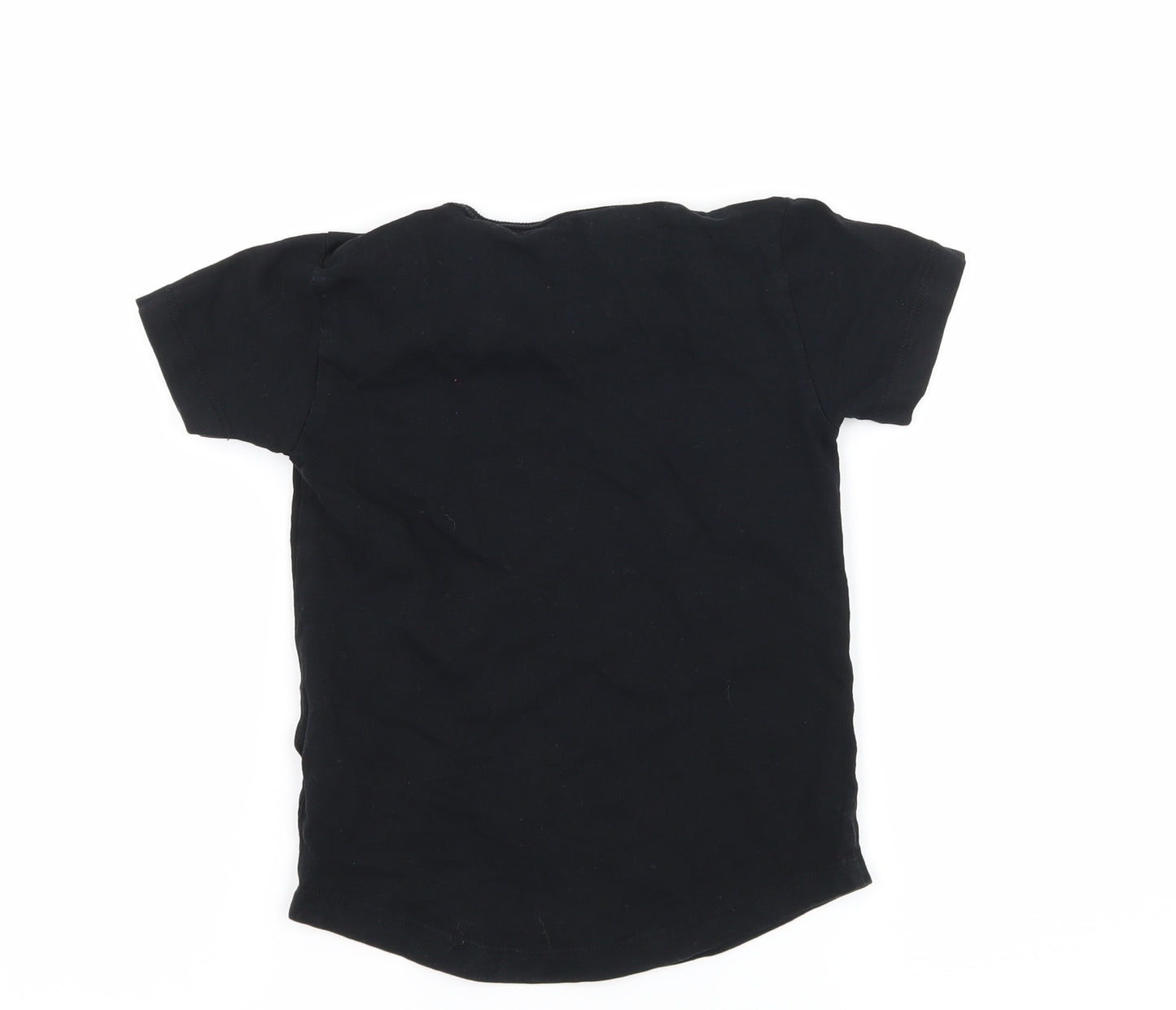 NEXT Boys Black  Jersey Basic T-Shirt Size 3-4 Years  - Little Legend Slogan