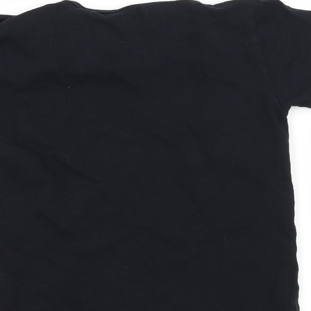 NEXT Boys Black  Jersey Basic T-Shirt Size 3-4 Years  - Little Legend Slogan
