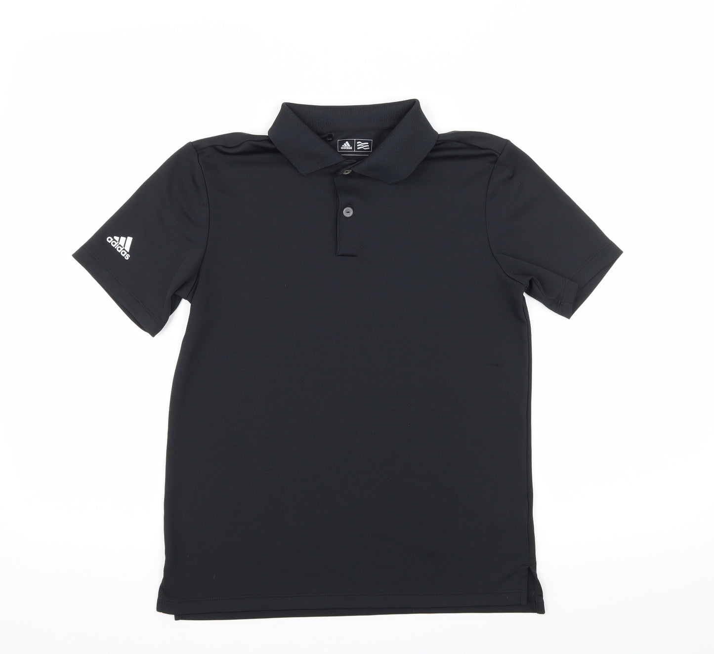 adidas Boys Black  Jersey Basic T-Shirt Size M