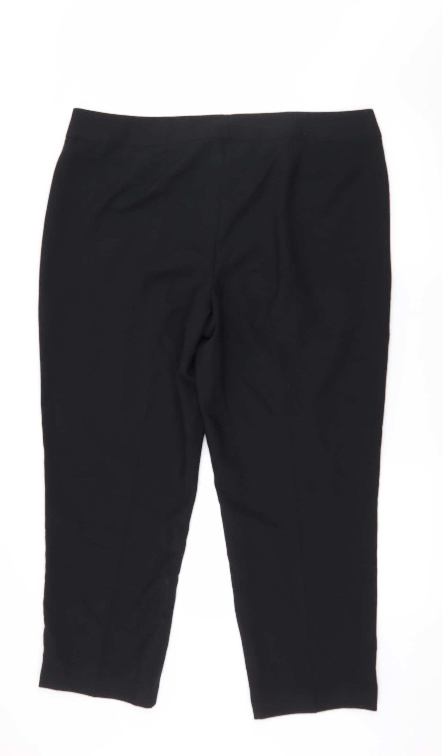 George Womens Black   Trousers  Size 20 L27 in