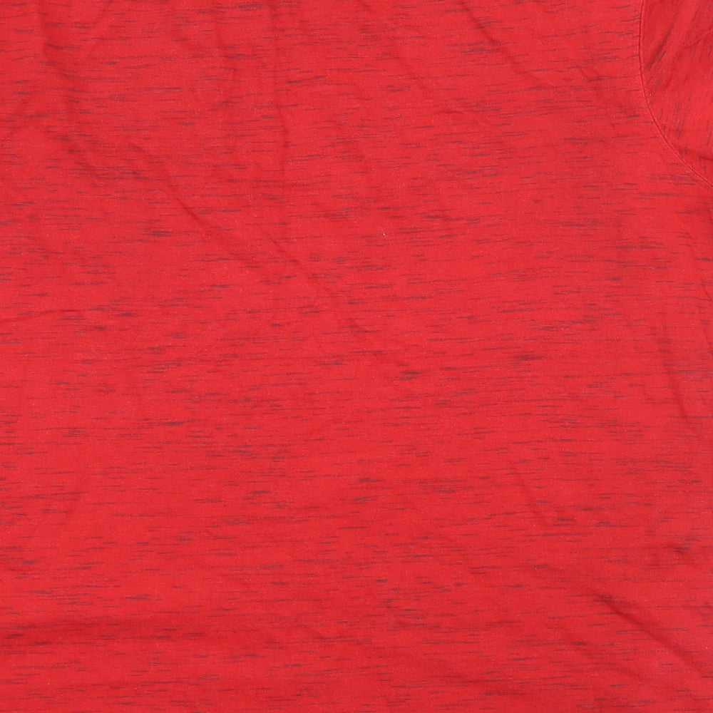 McKenzie Mens Red  Jersey  T-Shirt Size L